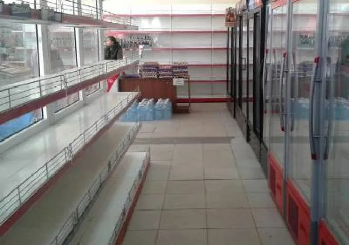 Magasin vide à Stepanakert - capitale du Haut-Karabakh