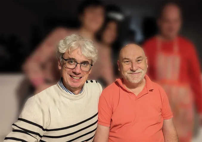 Avec José Le Roy et Laurent Jouvet