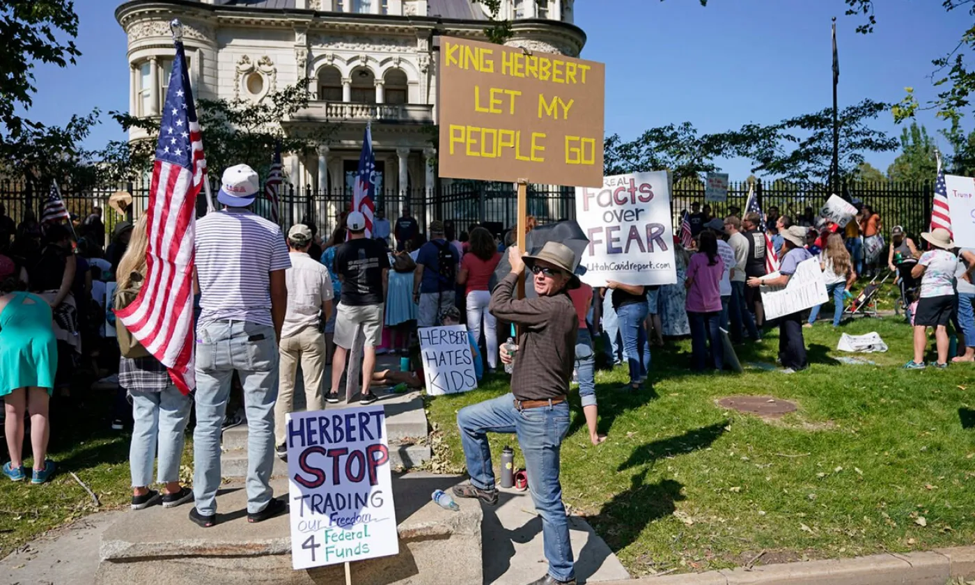 ©AP Photo/Rick Bowmer