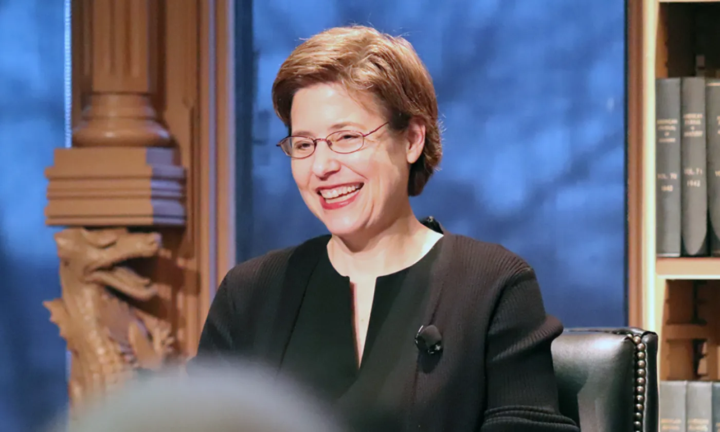 Melissa Rogers, à l’Université de Georgetown de Washington en janvier 2020. © RNS/Adelle M. Banks