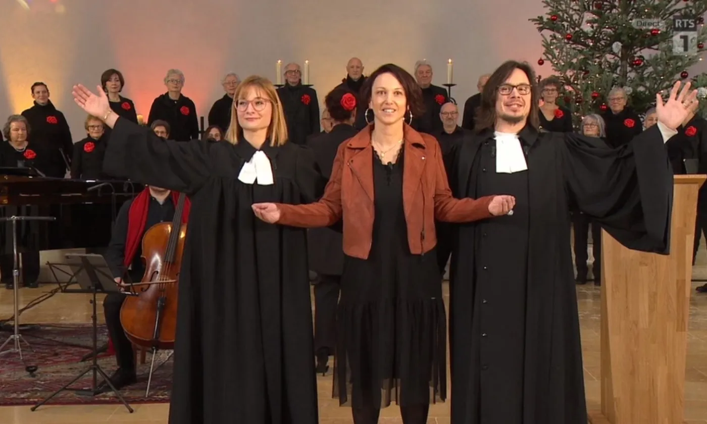 Caroline Witschi, Natacha Houriet et Quentin Jeanneret