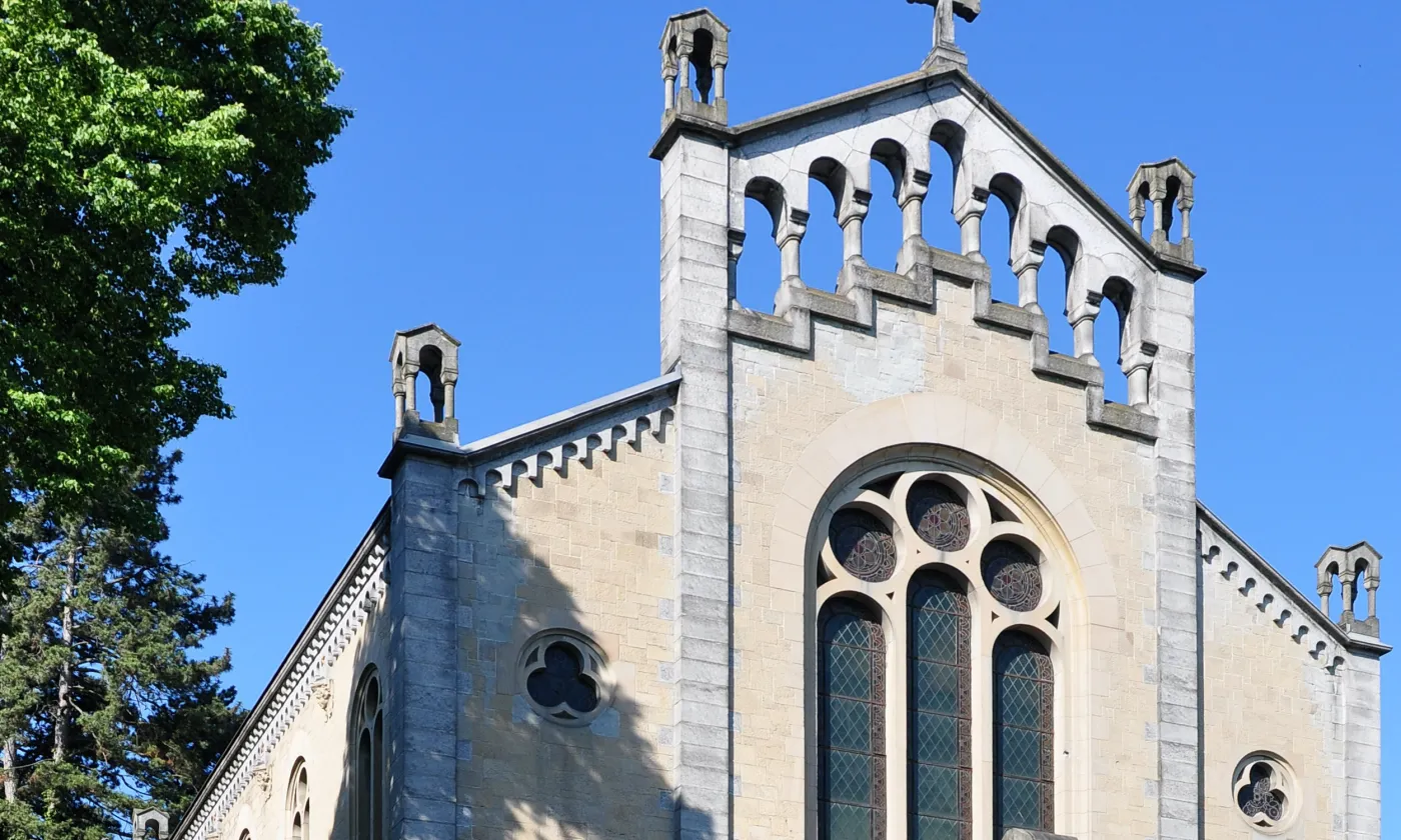 Eglise réformée française de Zurich (©Roland zh, CC BY-SA 3.0, Wikimedia Commons)