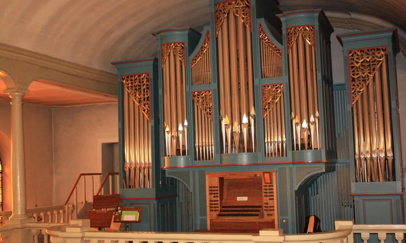Orgue du Temple de La Tour-de-Peilz (©Jean-Denis Kraege)